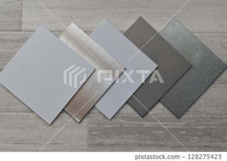 Steel materials in various places Stainless steel Plated alloy Aluminum SPV 128275423