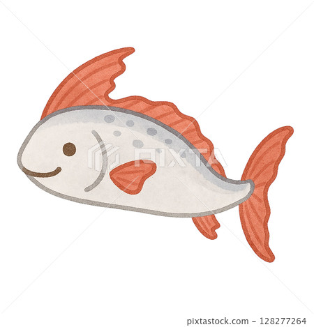 [海洋生物]皇帶魚的插圖 128277264
