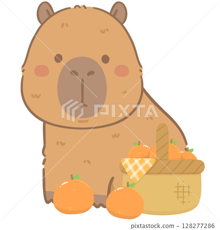 Cute capybara Cute capybara 128277286