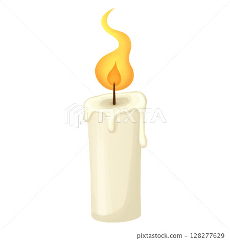 Halloween Magic Burning Candle Clipart Halloween Magic Burning Candle Clipart 128277629