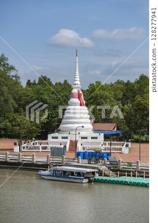 THAILAND RAYONG PHRA CHEDI KLANG NAM THAILAND RAYONG PHRA CHEDI KLANG NAM 128277941