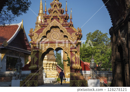 THAILAND PHRAE WAT PHRA THAT CHOM CHAENG THAILAND PHRAE WAT PHRA THAT CHOM CHAENG 128278121