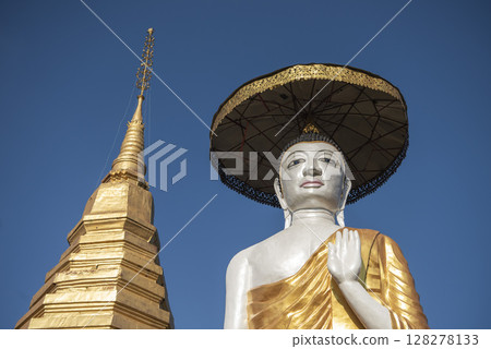 THAILAND PHRAE WAT PHRA THAT CHOM CHAENG 128278133