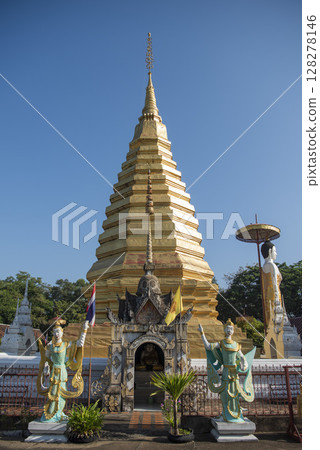 THAILAND PHRAE WAT PHRA THAT CHOM CHAENG 128278146