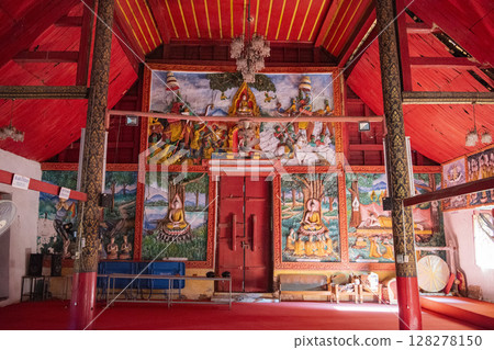 THAILAND PHRAE WAT PHRA THAT CHOM CHAENG 128278150