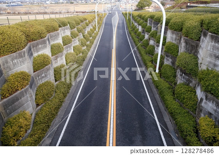 連接豐田大橋東行的道路（愛知縣豐田市） 128278486
