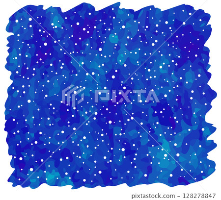 Starry sky illustration vector material 128278847