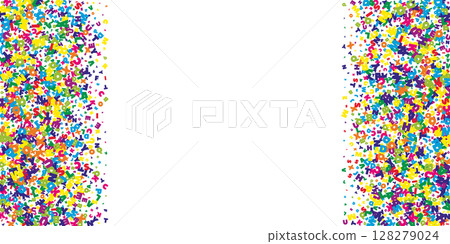 School notebook cover. Colorful childish floating letters of Latin alphabet. Foreign languages study concept. Back to school banner . School notebook cover. Colorful childish floating letters of Latin alphabet. Foreign languages study concept. Back to school banner . 128279024