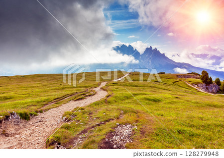 sunny day is in mountain sunny day is in mountain 128279948