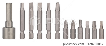 Full set of screwdriver and socket bits 128280047