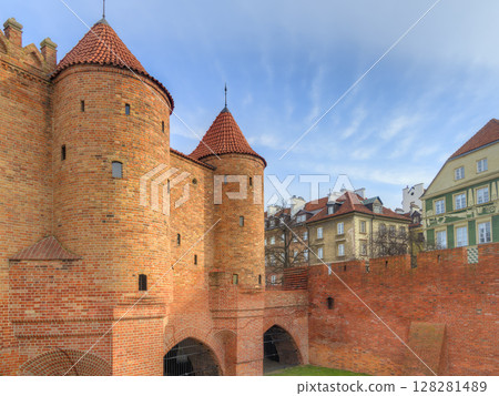 Historic Center of Warsaw, Poland - Barbican Historic Center of Warsaw, Poland - Barbican 128281489