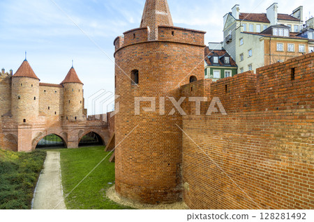Historic Center of Warsaw, Poland - Barbican 128281492