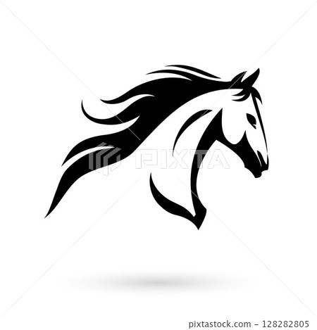 Horse head 128282805
