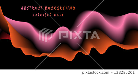 Colorful smoky gradient. Abstract color form. Template for posters, banners, interior, creative design and creative ideas Colorful smoky gradient. Abstract color form. Template for posters, banners, interior, creative design and creative ideas 128283201