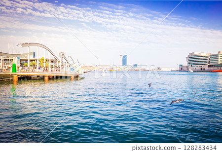 Rambla Maritim, Barcelona, Spain 128283434