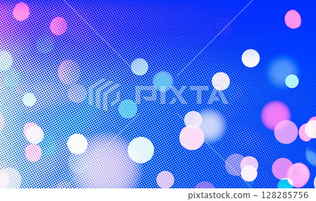 Dark blue bokeh background for seasonal, holidays, event and celebrations 128285756