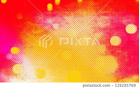 Red, yellow bokeh background for seasonal, holidays, event and celebrations 128285769