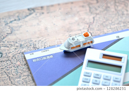 Travel insurance Bankbook Overtourism Image Travel insurance Bankbook Overtourism Image 128286231