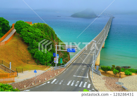Kiri no Tsunoshima Bridge 2173 128286431