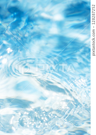 Sparkling water surface - summer color image 128287252