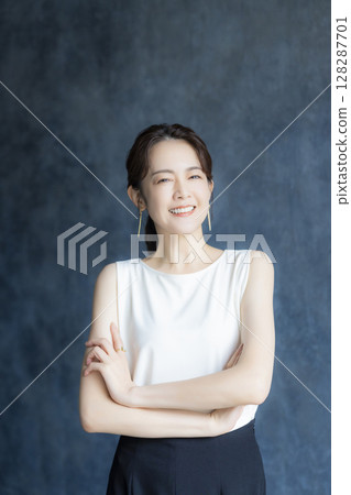 Beautiful middle-aged woman Beautiful middle-aged woman 128287701