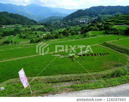 Scenery with rice terraces Scenery with rice terraces 128287883
