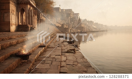 Canal town 128288371