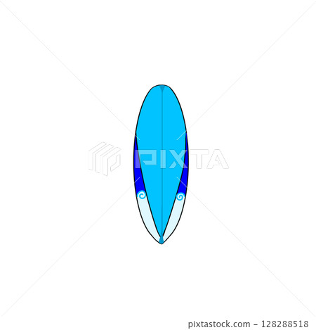 衝浪板夏日衝浪板簡單 128288518