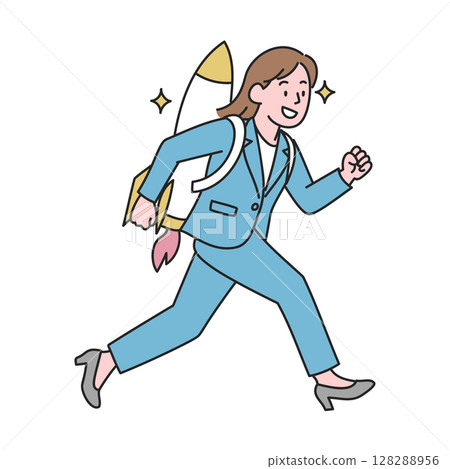 加速成長的女性商界女性 128288956