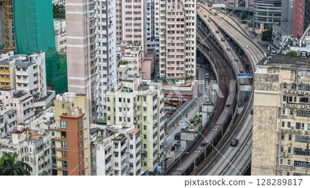July 6 2025 Urban Cityscape With Highways and High-Density Residential Buildings July 6 2025 Urban Cityscape With Highways and High-Density Residential Buildings 128289817