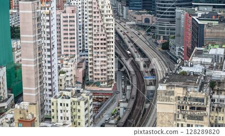 July 6 2025 Urban Cityscape With Highways and High-Density Residential Buildings July 6 2025 Urban Cityscape With Highways and High-Density Residential Buildings 128289820