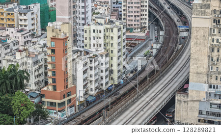 July 6 2025 Urban Cityscape With Highways and High-Density Residential Buildings July 6 2025 Urban Cityscape With Highways and High-Density Residential Buildings 128289821