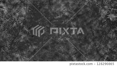 Image of flickering distressed pattern moving in seamless loop over black and grey background 128290865
