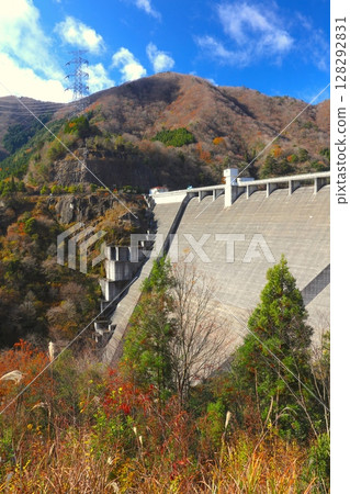 "Hase Dam, Okawachi Power Plant" / A huge dam in Kita-Harima 128292831