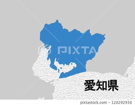 日本地圖愛知縣 日本地圖愛知縣 128292938