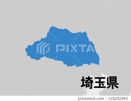 日本埼玉縣地圖 日本埼玉縣地圖 128292943