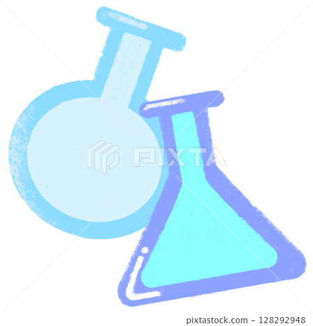 蠟筆觸摸實驗室設備影像 128292948