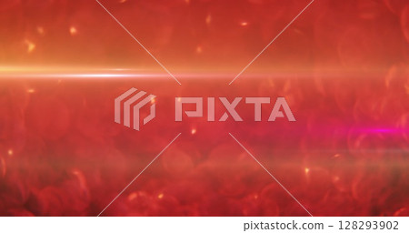Vibrant red abstract background with glowing light streaks and bokeh effect Vibrant red abstract background with glowing light streaks and bokeh effect 128293902