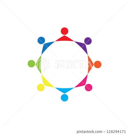 Community Logo Stock Illustrations 128294171