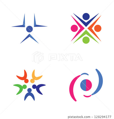 Community Logo Stock Illustrations Community Logo Stock Illustrations 128294177