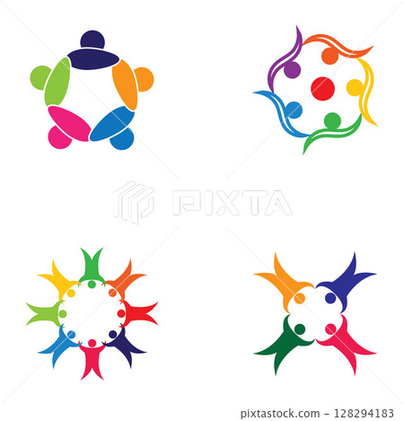 Community Logo Stock Illustrations Community Logo Stock Illustrations 128294183