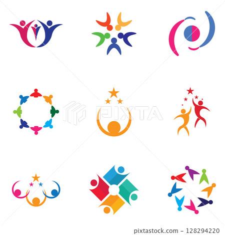 Community Logo Stock Illustrations Community Logo Stock Illustrations 128294220