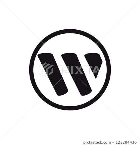 Letter W logo design vector illustration Letter W logo design vector illustration 128294430