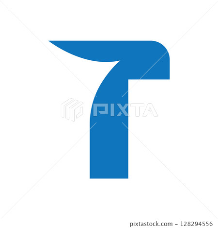 Letter T Logo Vector Art  Icons  and Graphics 128294556