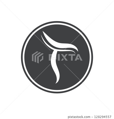 Letter T Logo Vector Art Icons and Graphics Letter T Logo Vector Art Icons and Graphics 128294557