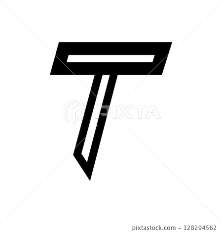 Letter T Logo Vector Art  Icons  and Graphics 128294562