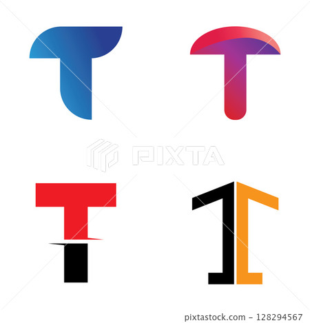Letter T Logo Vector Art Icons and Graphics Letter T Logo Vector Art Icons and Graphics 128294567