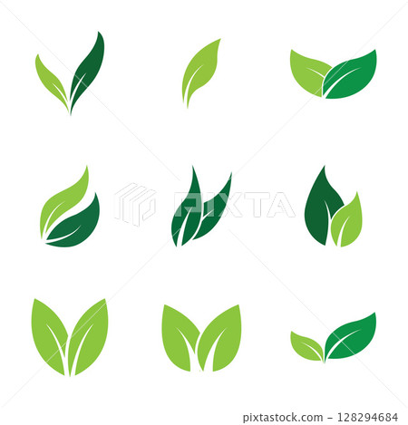 Leaf Logo Images design Template Icon 128294684