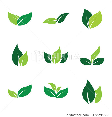 Leaf Logo Images design Template Icon 128294686