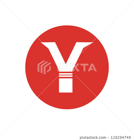 Letter Y Logo Design Vector Graphic Letter Y Logo Design Vector Graphic 128294749